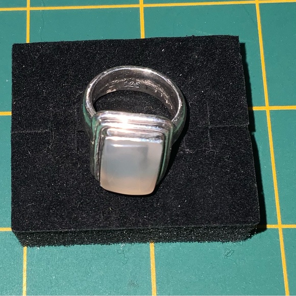 Sterling Silver Moonstone Ring - Picture 8 of 14